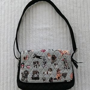 Vera Bradley Chic Animal Print Quilted Shoulder Bag